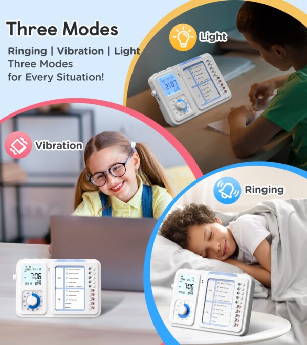 3-in-1 Visual Timer & ADHD Tool for Kids, ADHD Task Timer with Chore ...