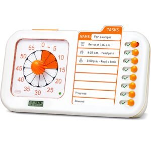 3-in-1 Visual ADHD Timer for Kids & Adults with Planning Board